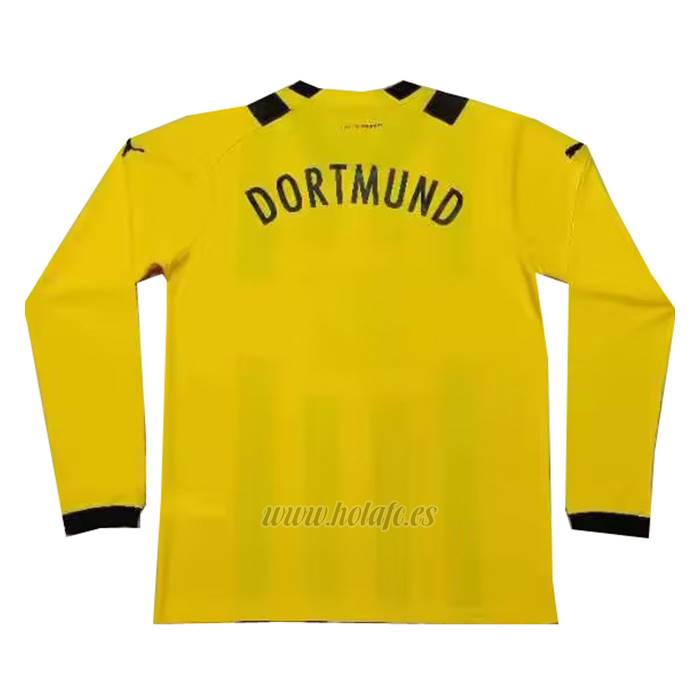 Camiseta Borussia Dortmund Primera Manga Larga 2022-2023